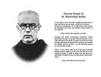 St. Maximilian Kolbe