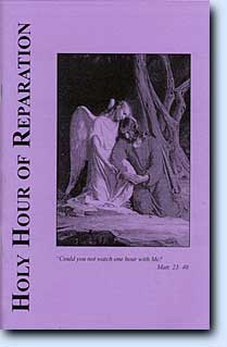Holy Hour book of reparation