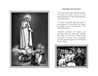 Sacrifice for Sinners