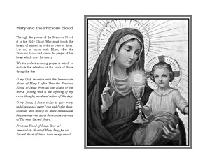 Mary and the Precious Blood