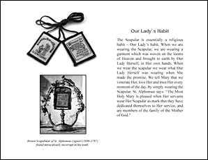 Keeping the Scapular True